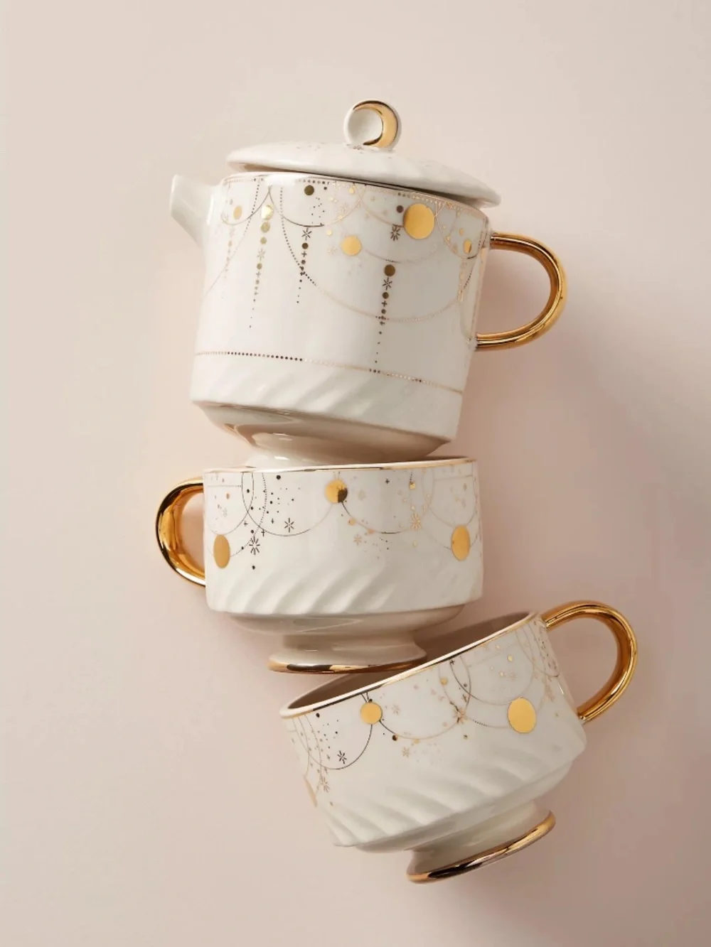 Retired Anthropologie Celine Tea Collection | Tea for Two + Creamer & Sugar